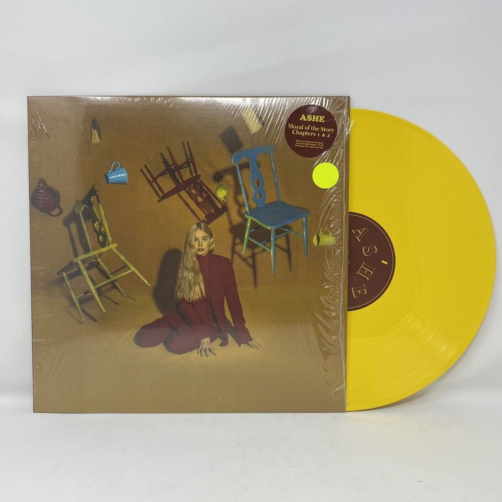 ASHE "Moral Of‎ The Story" ~ Yellow Vinyl LP Record